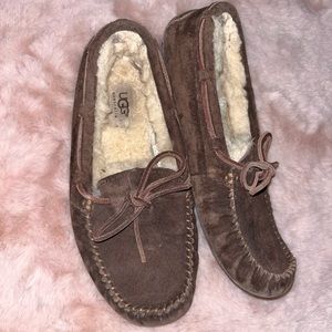UGG moccasins, size 7